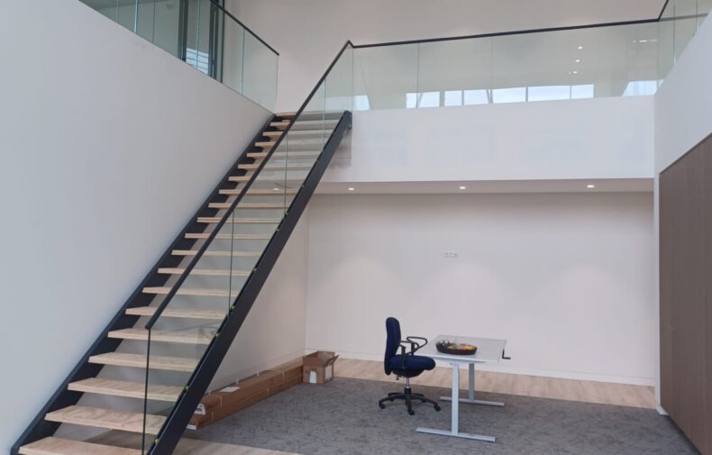 Trap Glazen balustrade